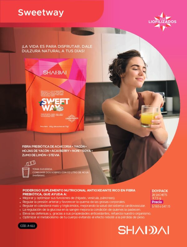 SWEET WAY - PARA DIABETICOS